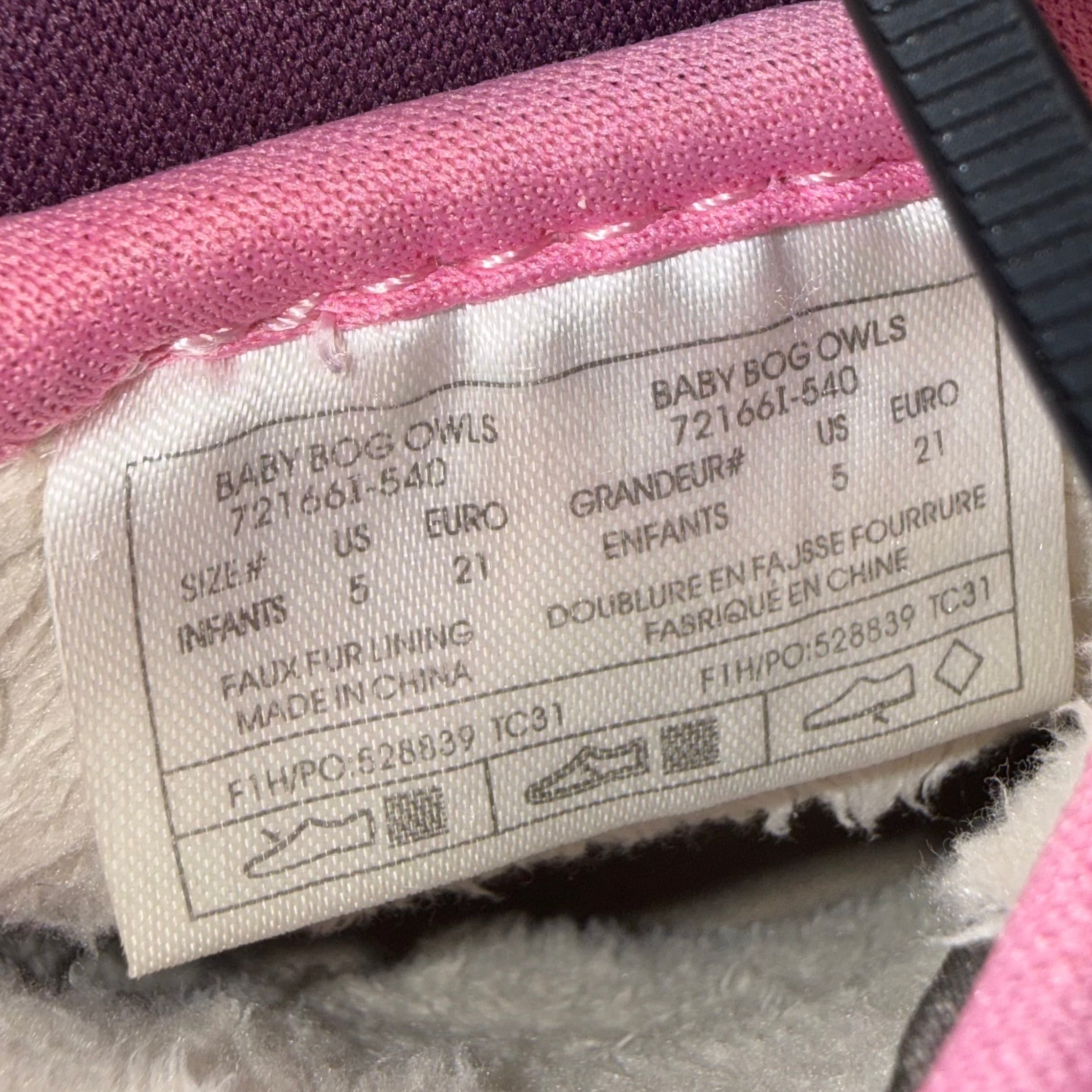 Bogs toddler size 5 boots waterproof winter insulated