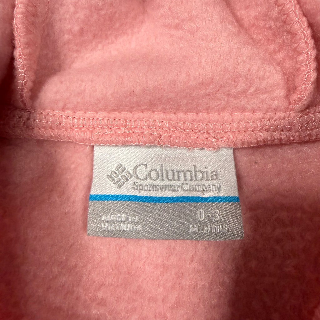 Columbia Foxy Baby Fleece Bunting Suit - Pink - 0-3 Months - Ready Kids Canada
