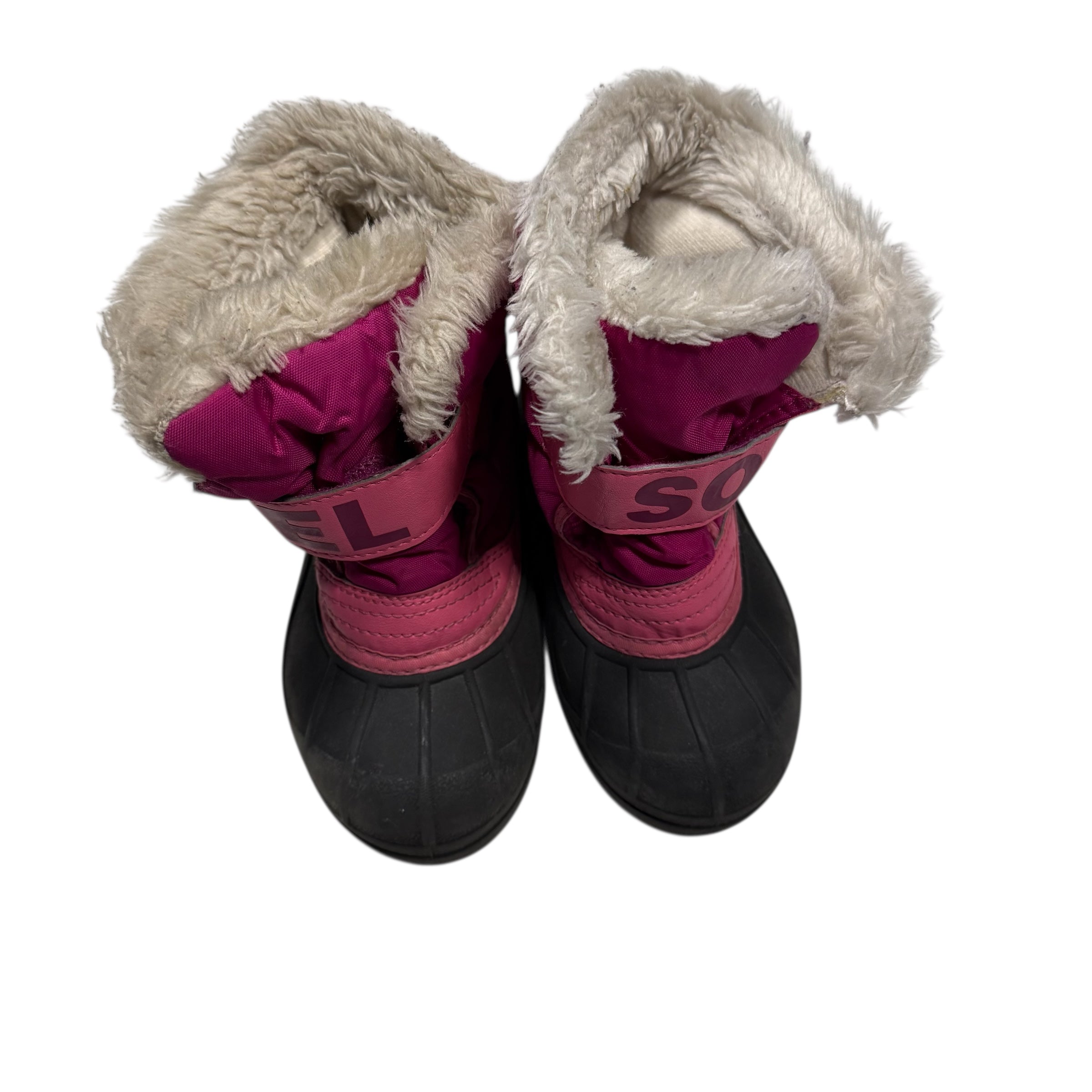 Sorel Snow Commander Toddler Size 10 Winter Snow Boots Pink