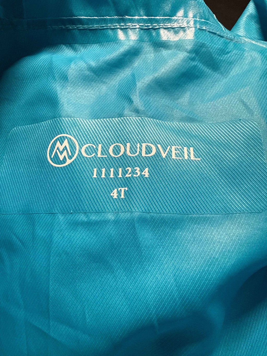 Cloudveil size 4T rain splash suit - Ready Kids Canada