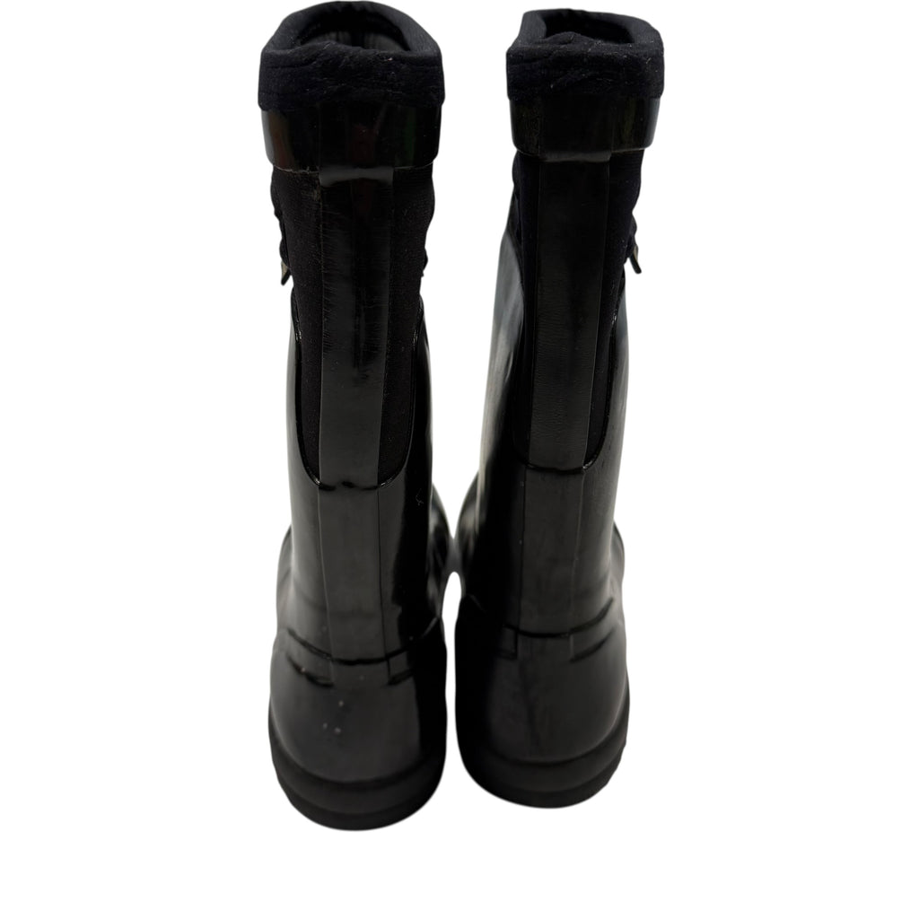 Bogs Big Kid Size 2 Tacoma Black Rain Boots - Ready Kids Canada