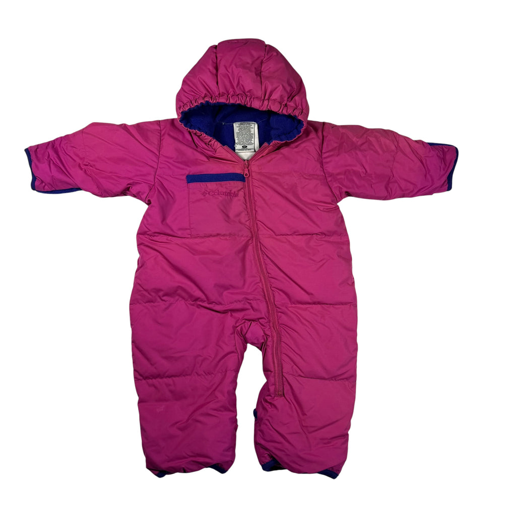 Columbia Infant Snuggly Bunny Down Bunting Snowsuit Size 12 Months Pink - Ready Kids Canada