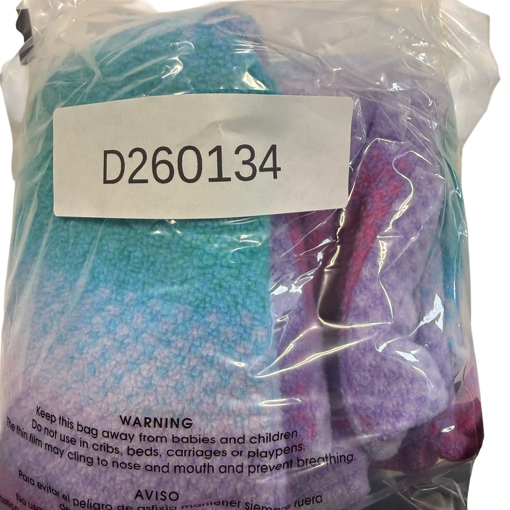 Columbia Fleece Bunting Suit - Blue and Purple - 3-6 Months - Ready Kids Canada