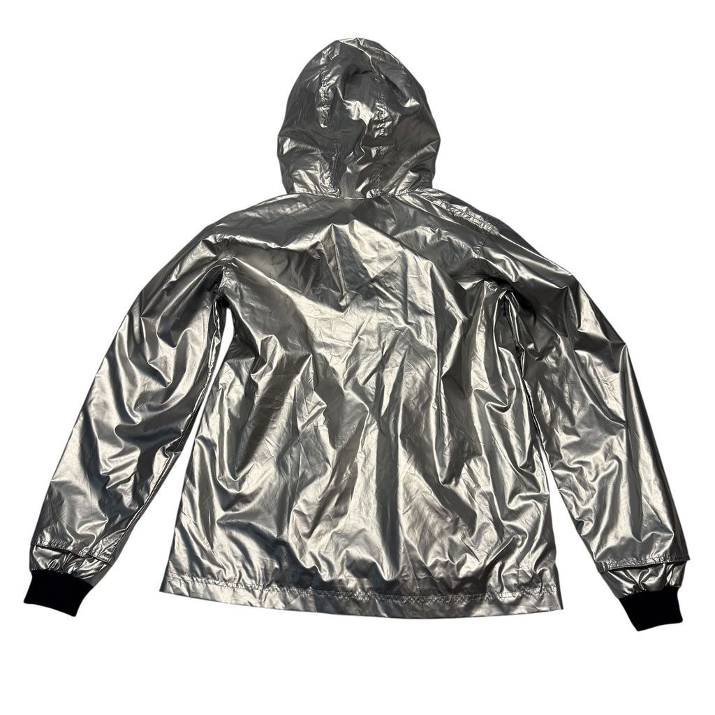 Petit Bateau 12 Year Rain Jacket Coat Silver - Ready Kids Canada