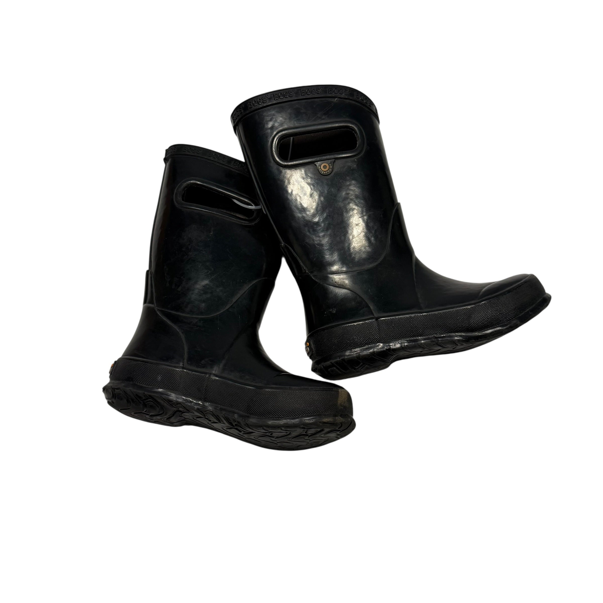 Bogs Rain Boot in Solid Black Size 9 Little Kids' - Ready Kids Canada