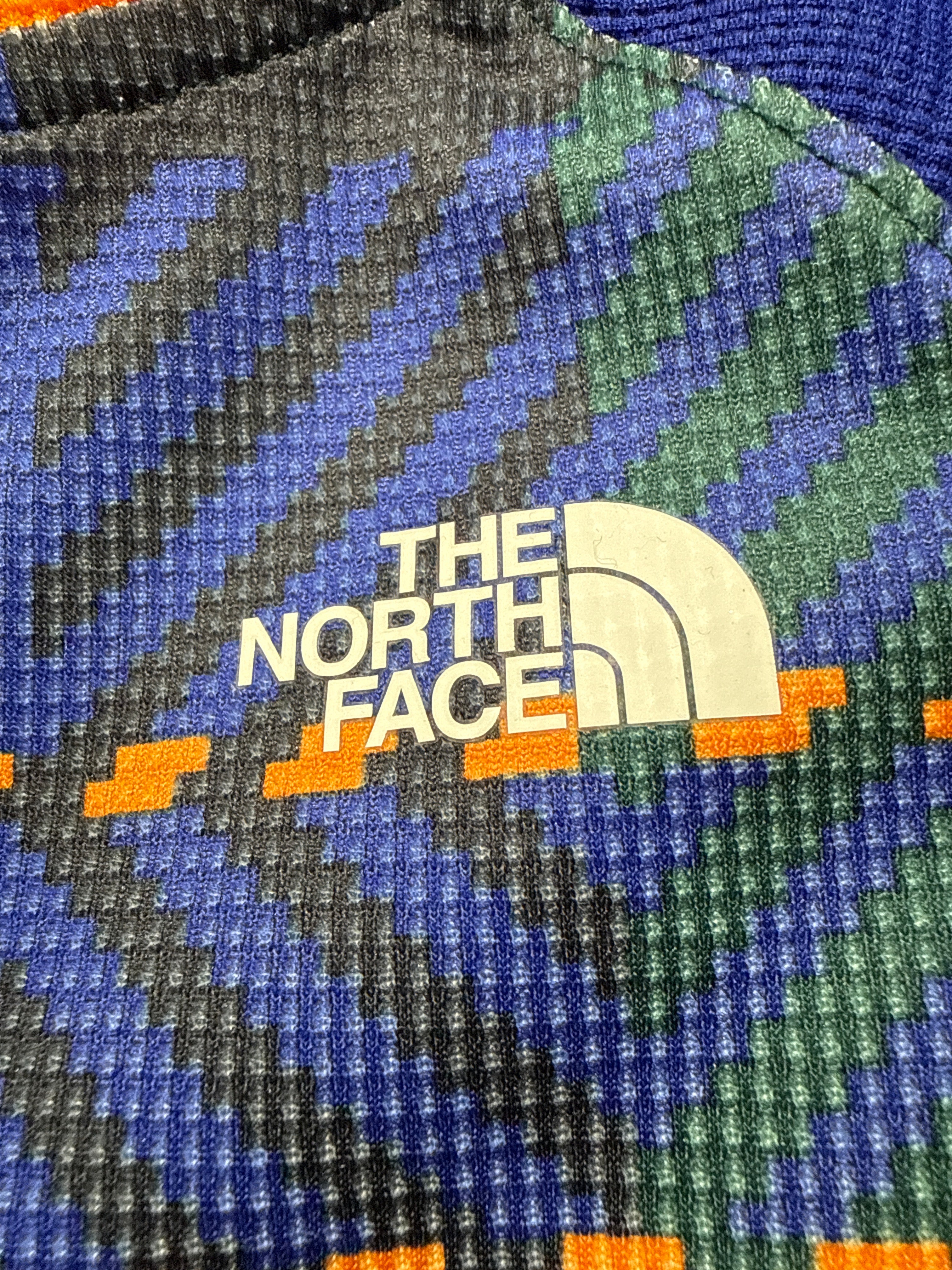 The North Face baby waffle base layer one piece 12-18 months