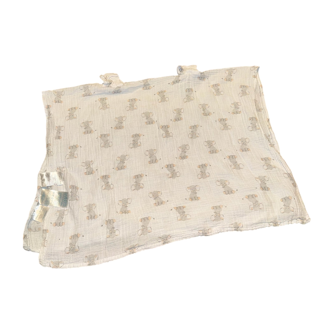 Aden & Anais car seat canopy muslin cover breathable with snap tabs