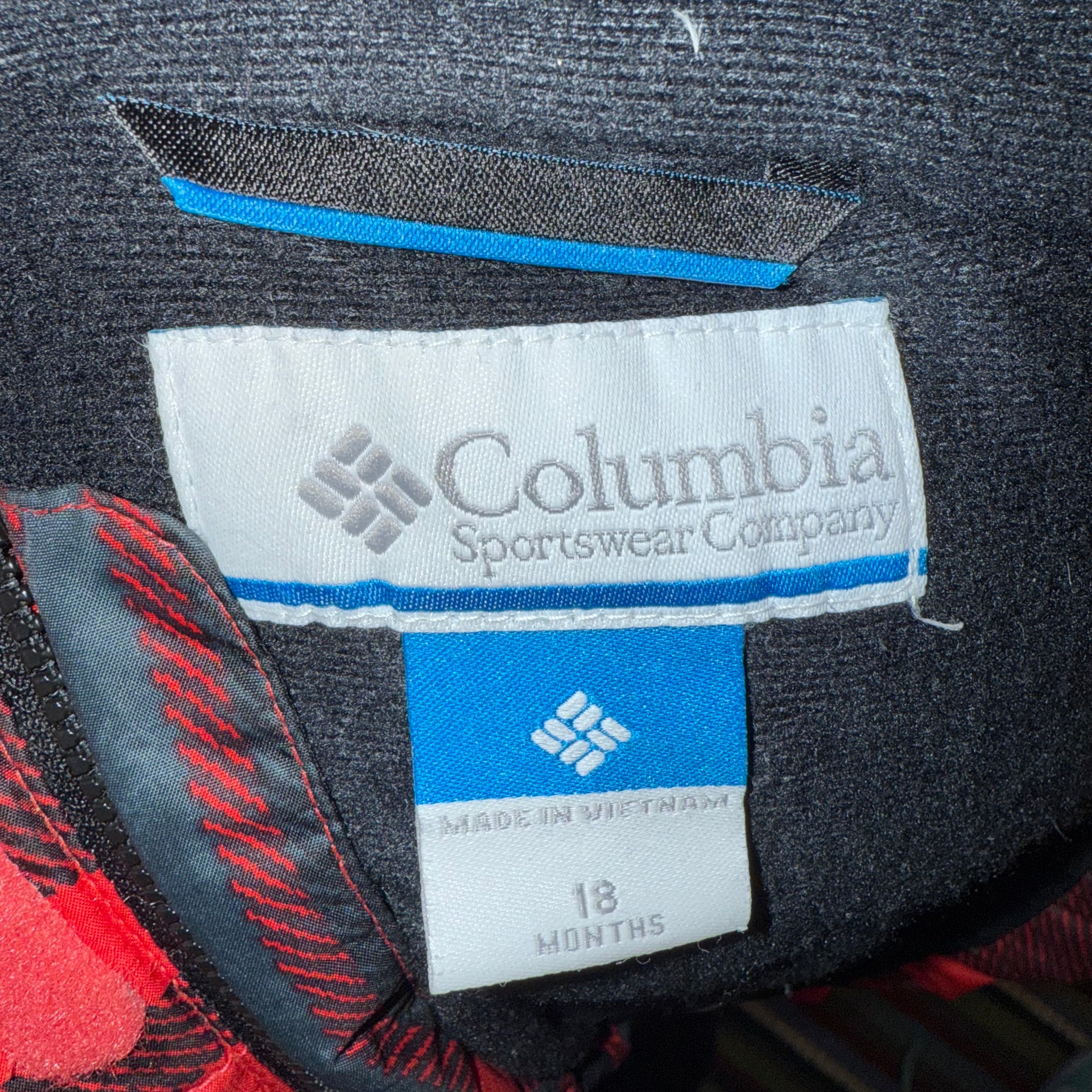 Columbia 18 month Snuggly Bunny II down snowsuit with 550 fill