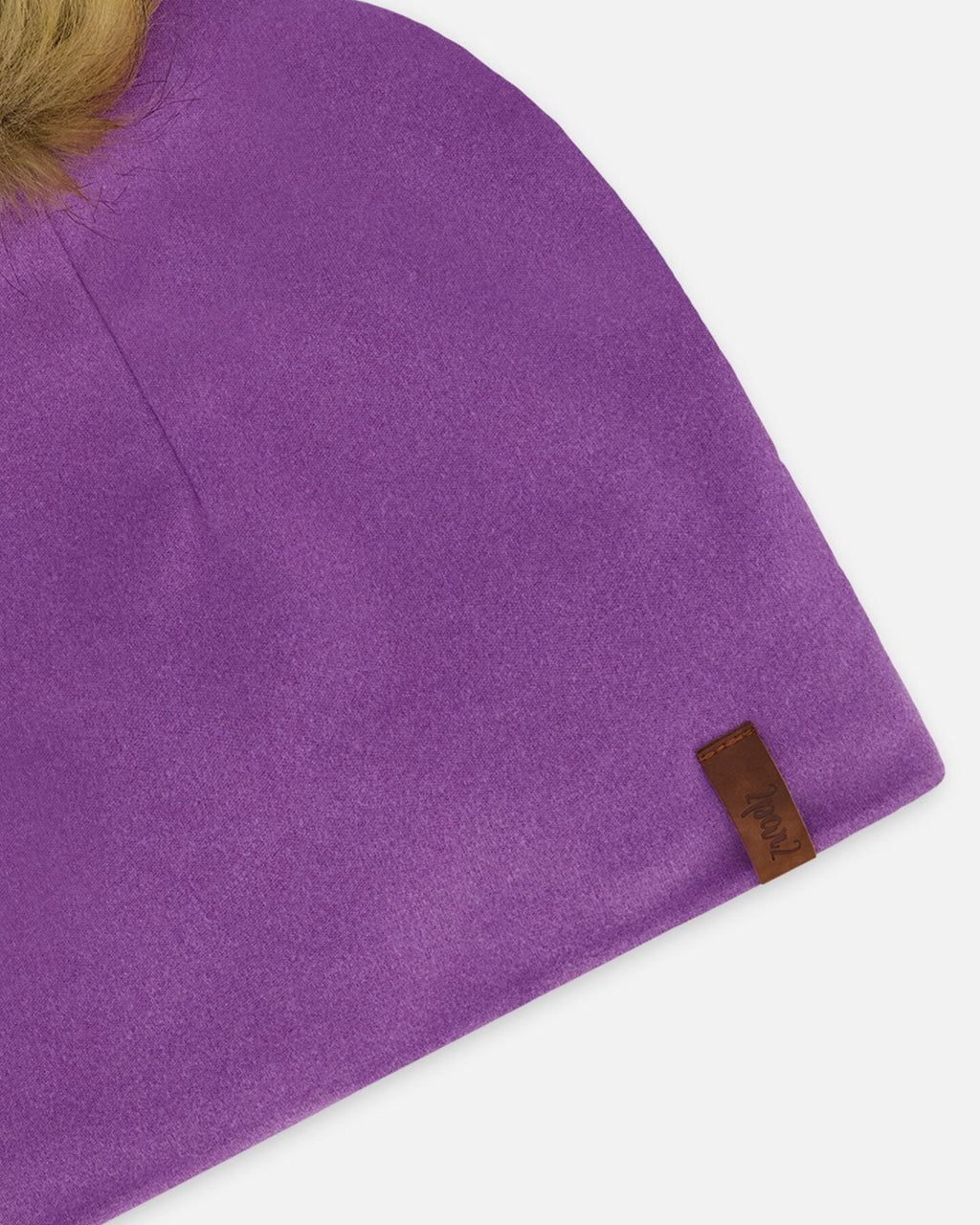 Mid-Season Jersey Pompom Hat Lavender - Ready Kids Canada