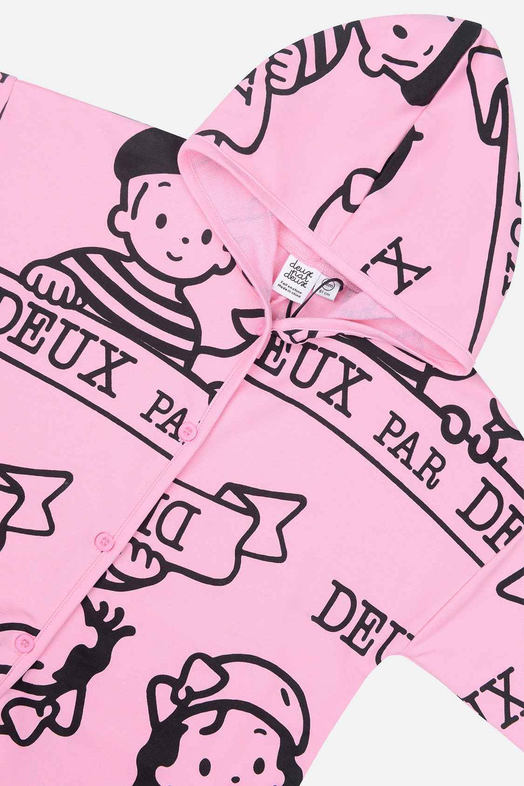 40Th Anniversary Printed Jersey One-Piece Soft Pink