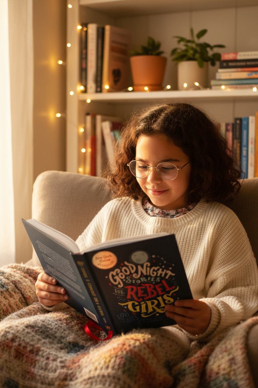 Goodnight Stories For Rebel Girls Hardcover Book