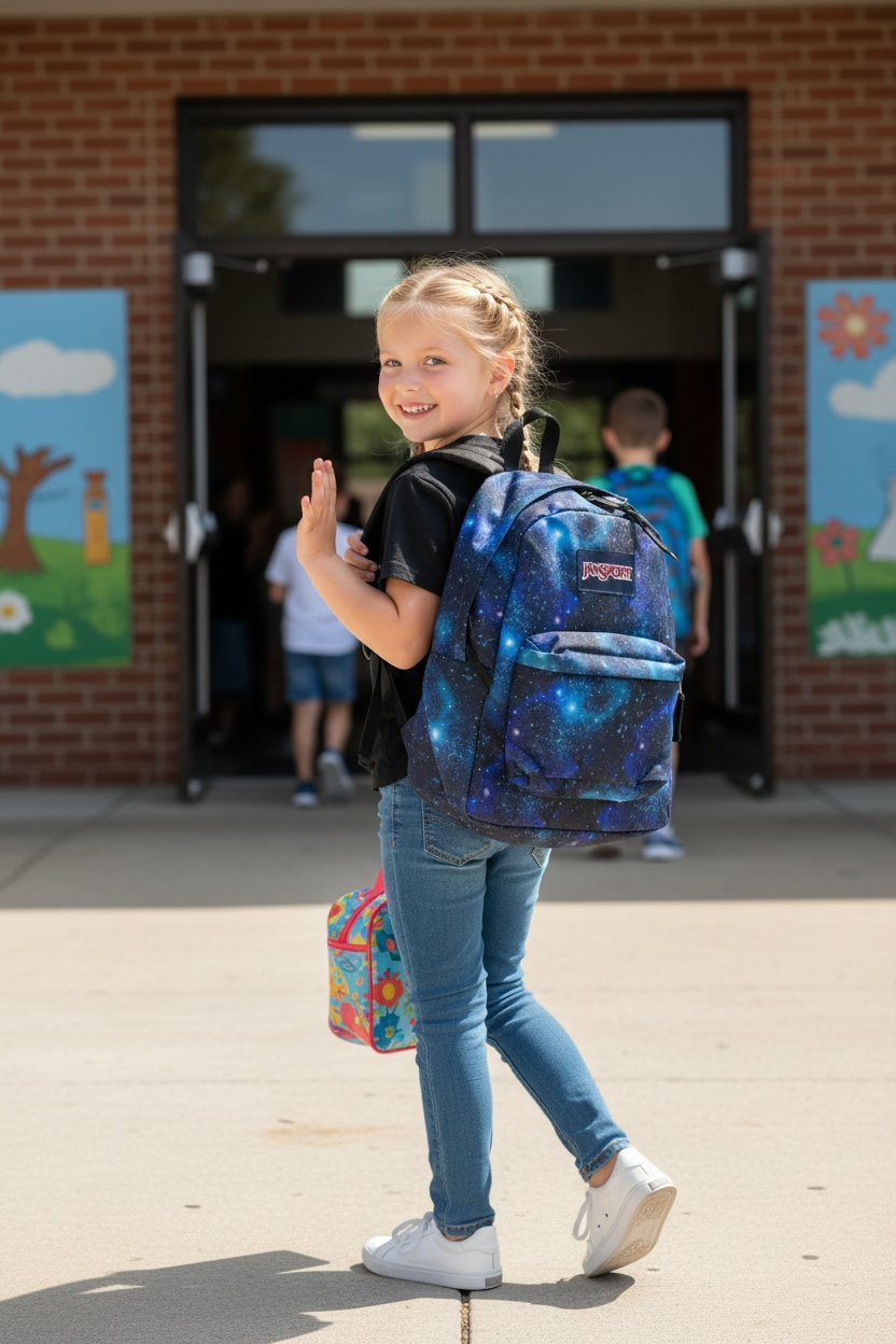 Jansport Superbreak Galaxy Backpack School Bag 25L