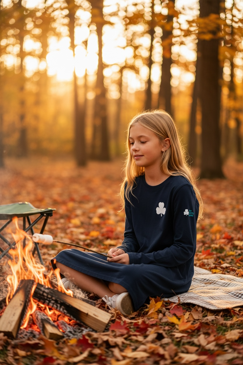 Girl Guides Canada Uniform Long Sleeve Tunic Dress Youth Medium (10-12 approximately)