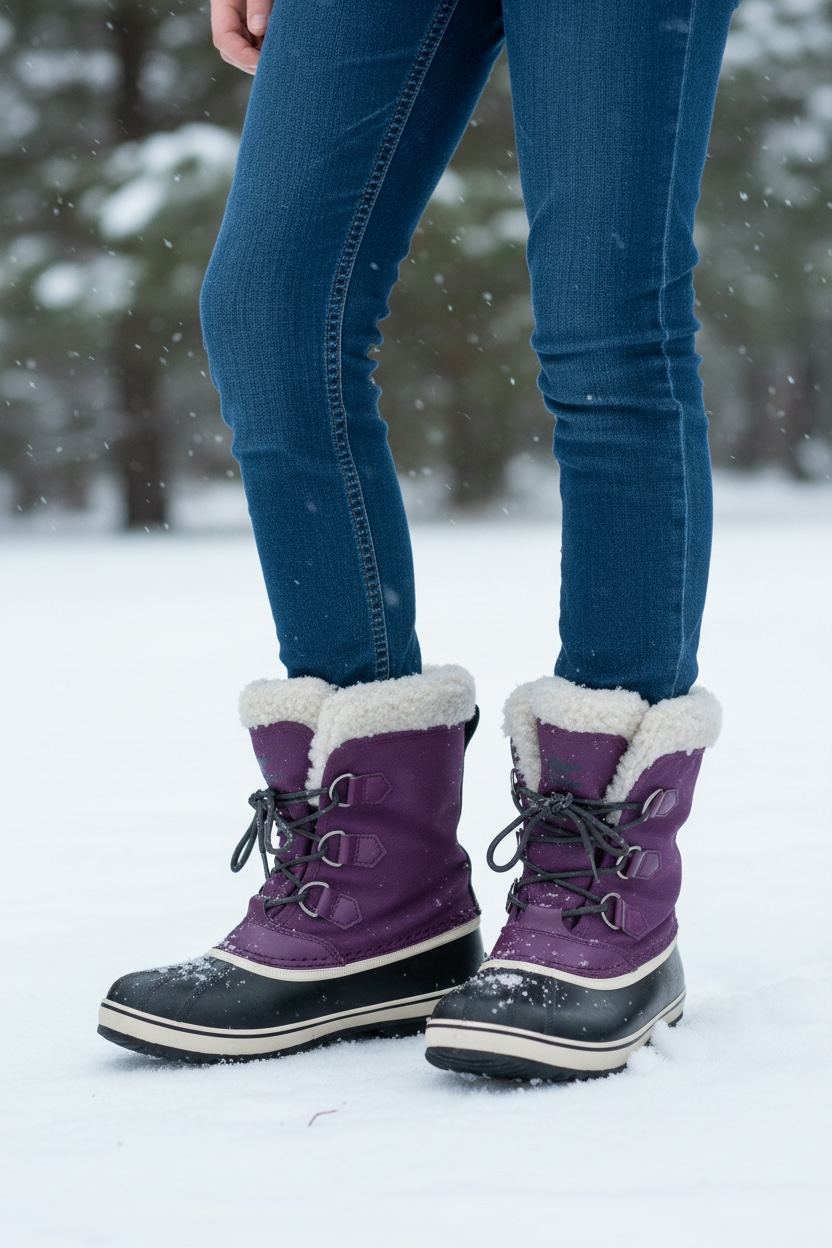 Sorel Yoot Pac Big Kid Size 5 Winter Snow Boots