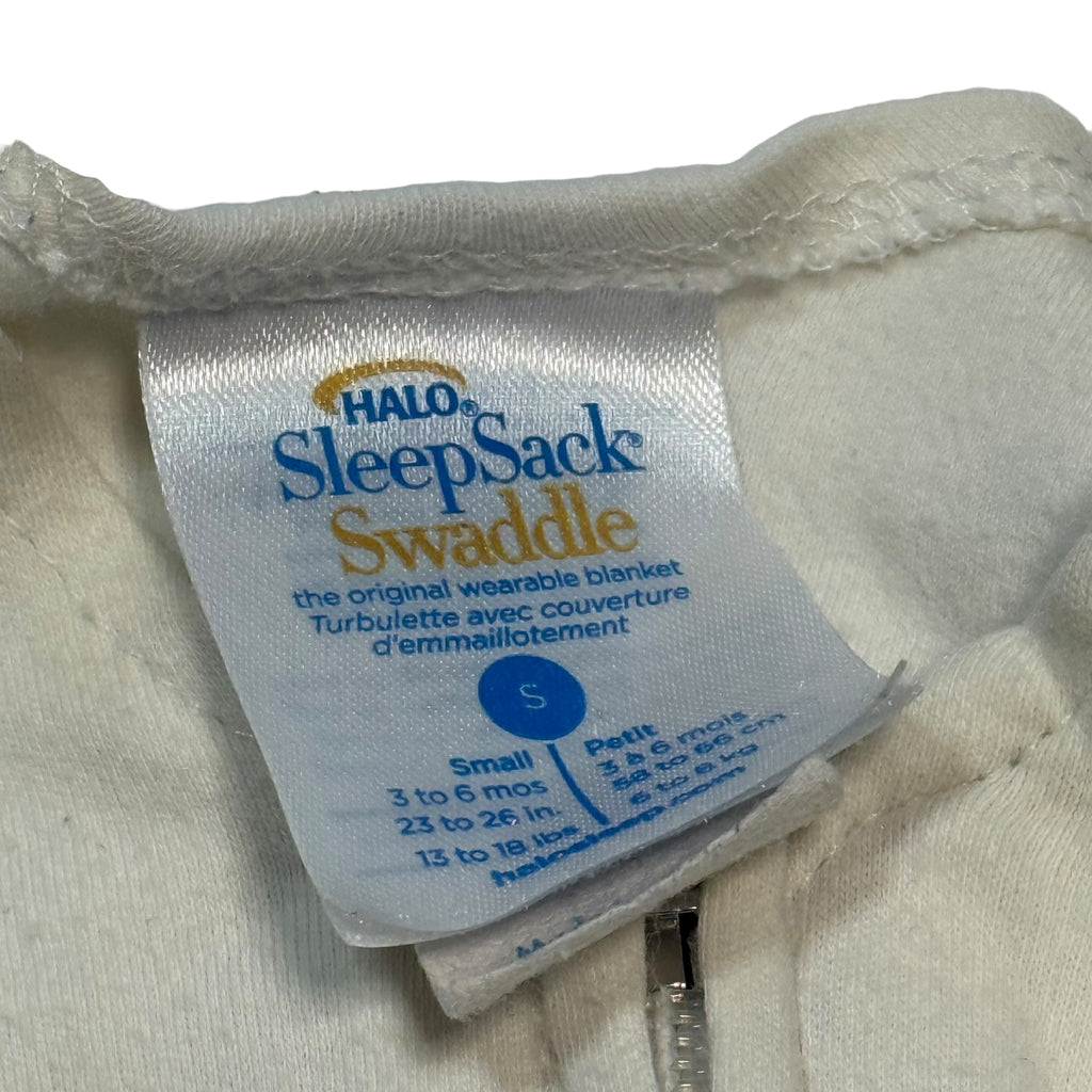 Halo Cotton Swaddle Sleep Sack Smal 3-6 Months Cream