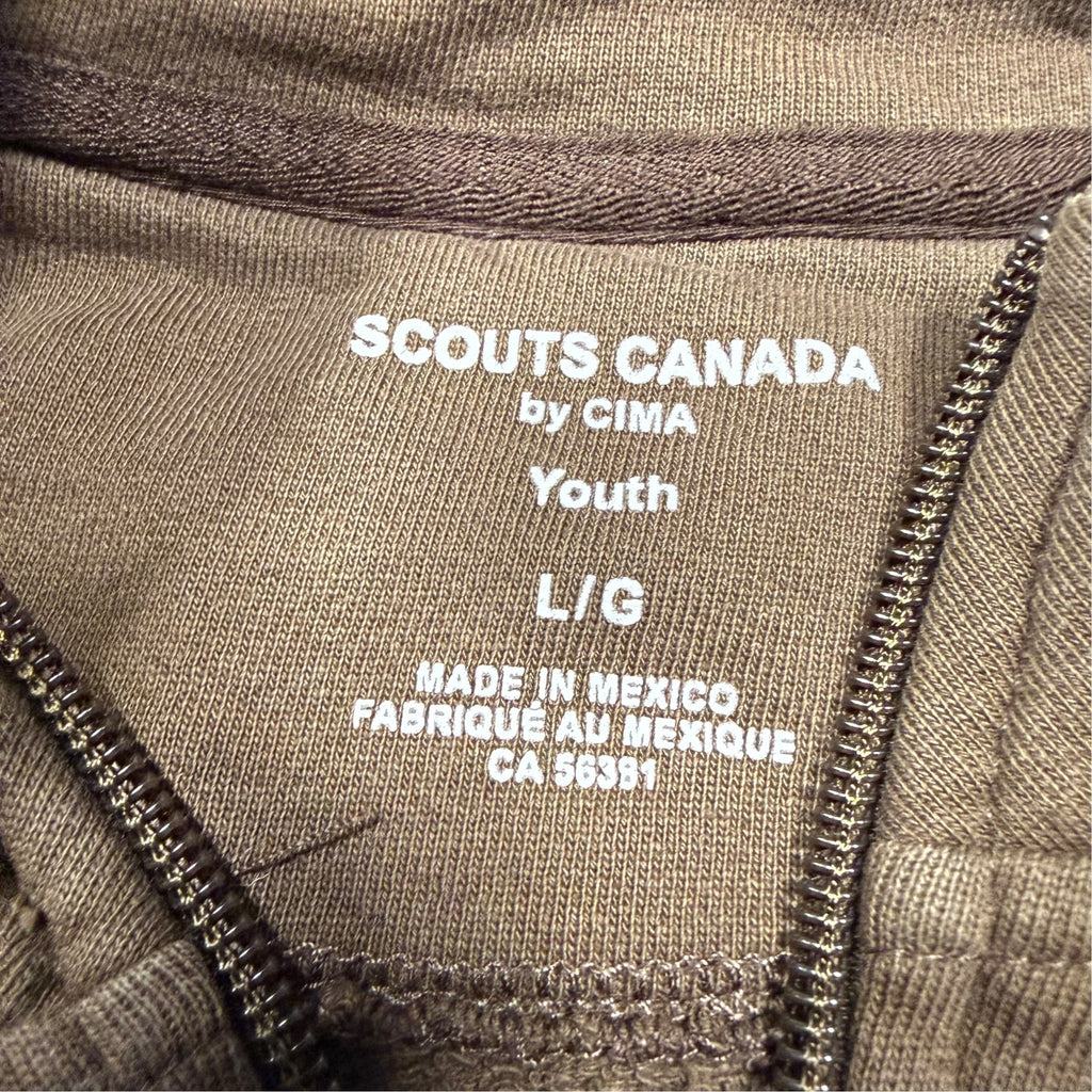 Beaver Scouts Canada Uniform Vest - Brown - Youth Large - Ready Kids Canada