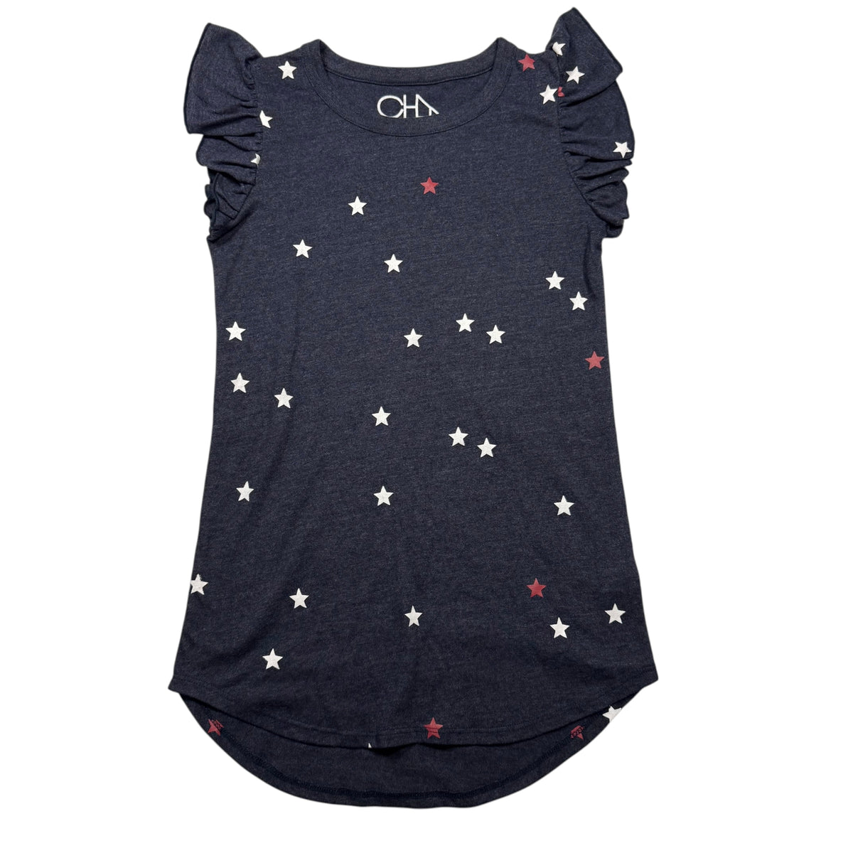 Chaser Kids Star Print Ruffle Sleeve Nightgown - Size 10 - Ready Kids Canada