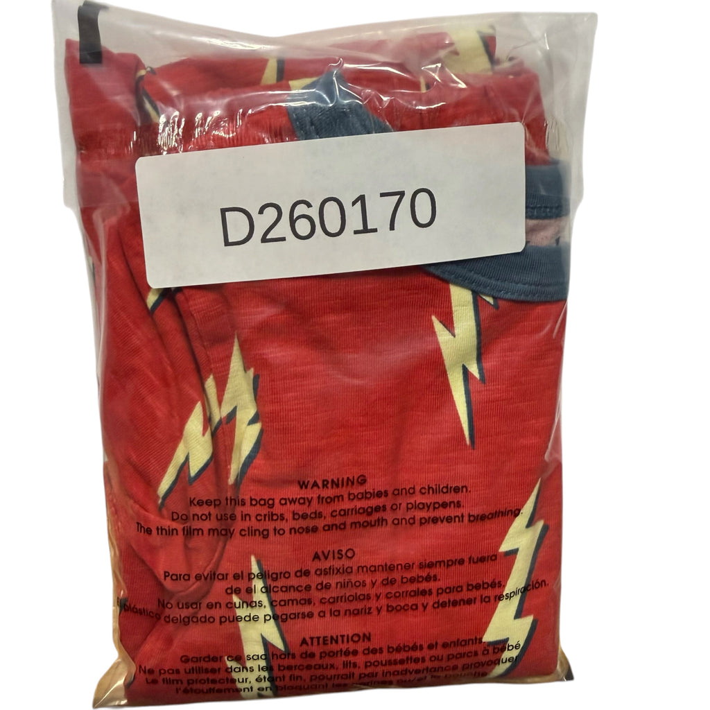 Hatley Lightning Bolt Pajama Set - Red - Size 3T - Ready Kids Canada