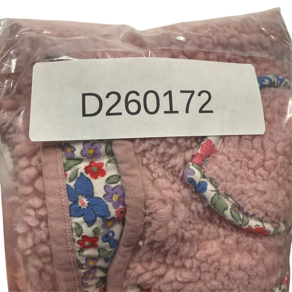 Baby Boden Sherpa Fleece Hoodie - Pink Floral - 12-18 Months - Ready Kids Canada