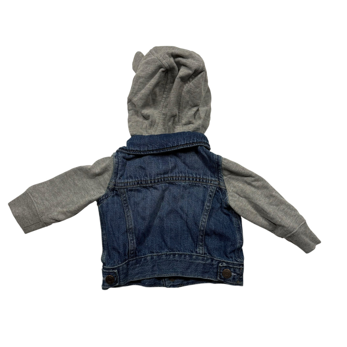Baby Gap Hooded Denim Jacket - 0-6 Months - Ready Kids Canada