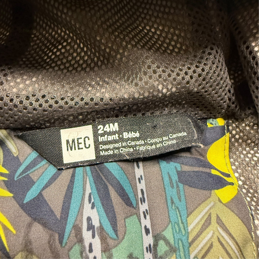MEC Toddler Rain Jacket - Rainforest Print - 24 Months - Ready Kids Canada