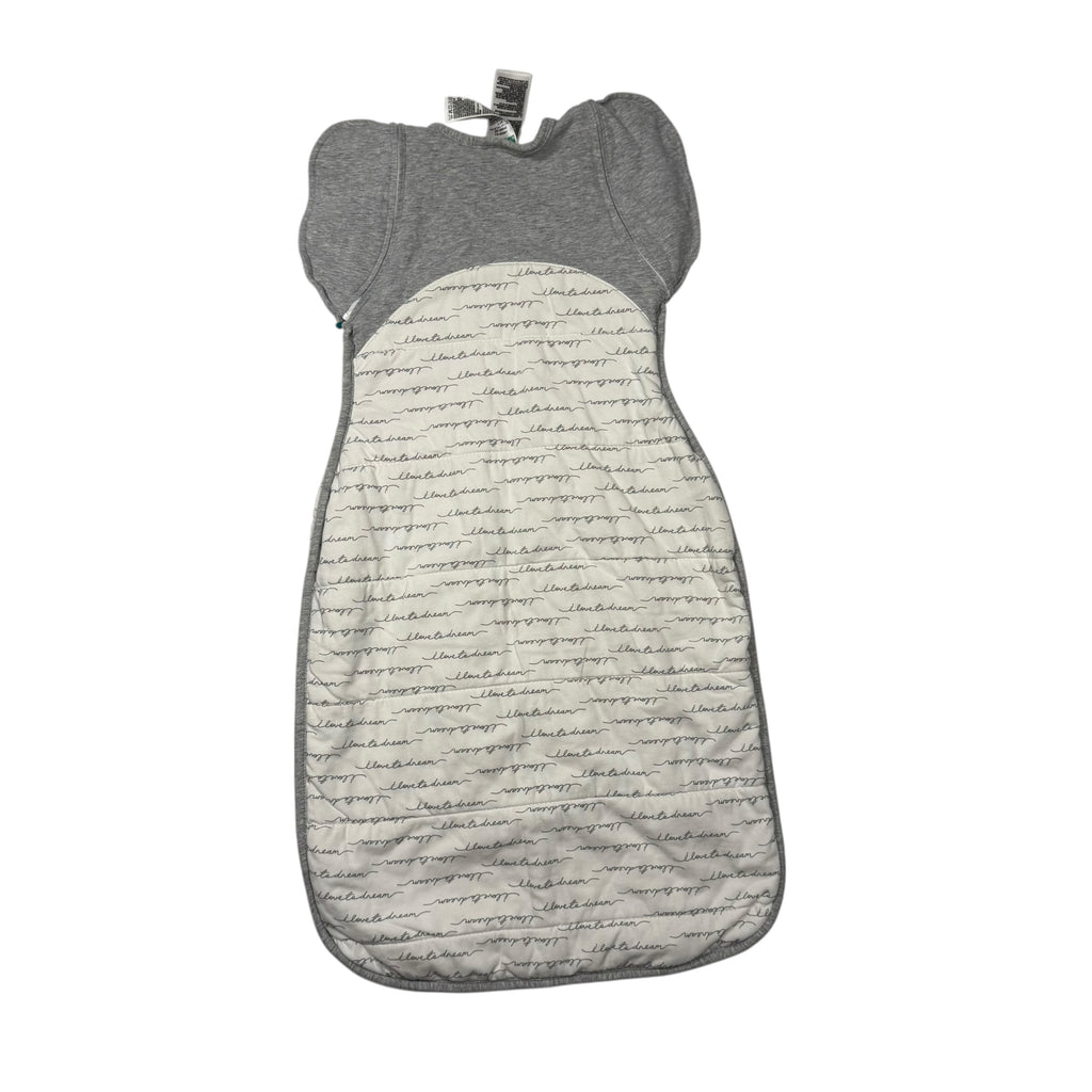 Love to Dream Swaddle Up Transition Bag Warm 2.5 TOG - White and Grey - Large - Ready Kids Canada