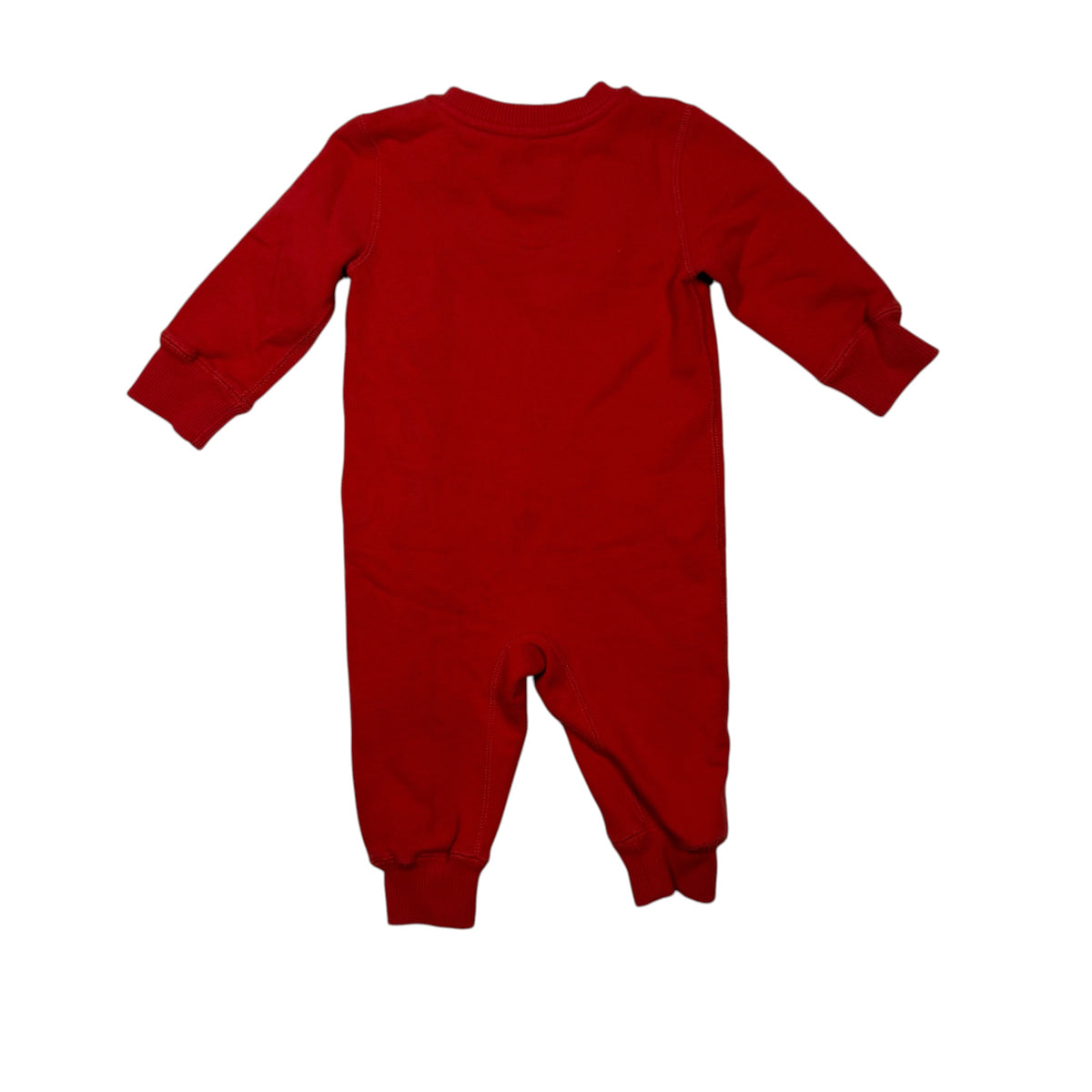 Roots Baby Cooper Beaver Zip Romper - Red - 3-6 Months - Ready Kids Canada