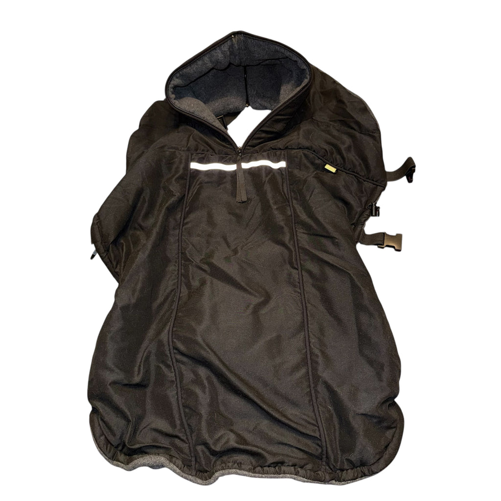 Baby Parka black carrier cover with insulation for Canadian winters