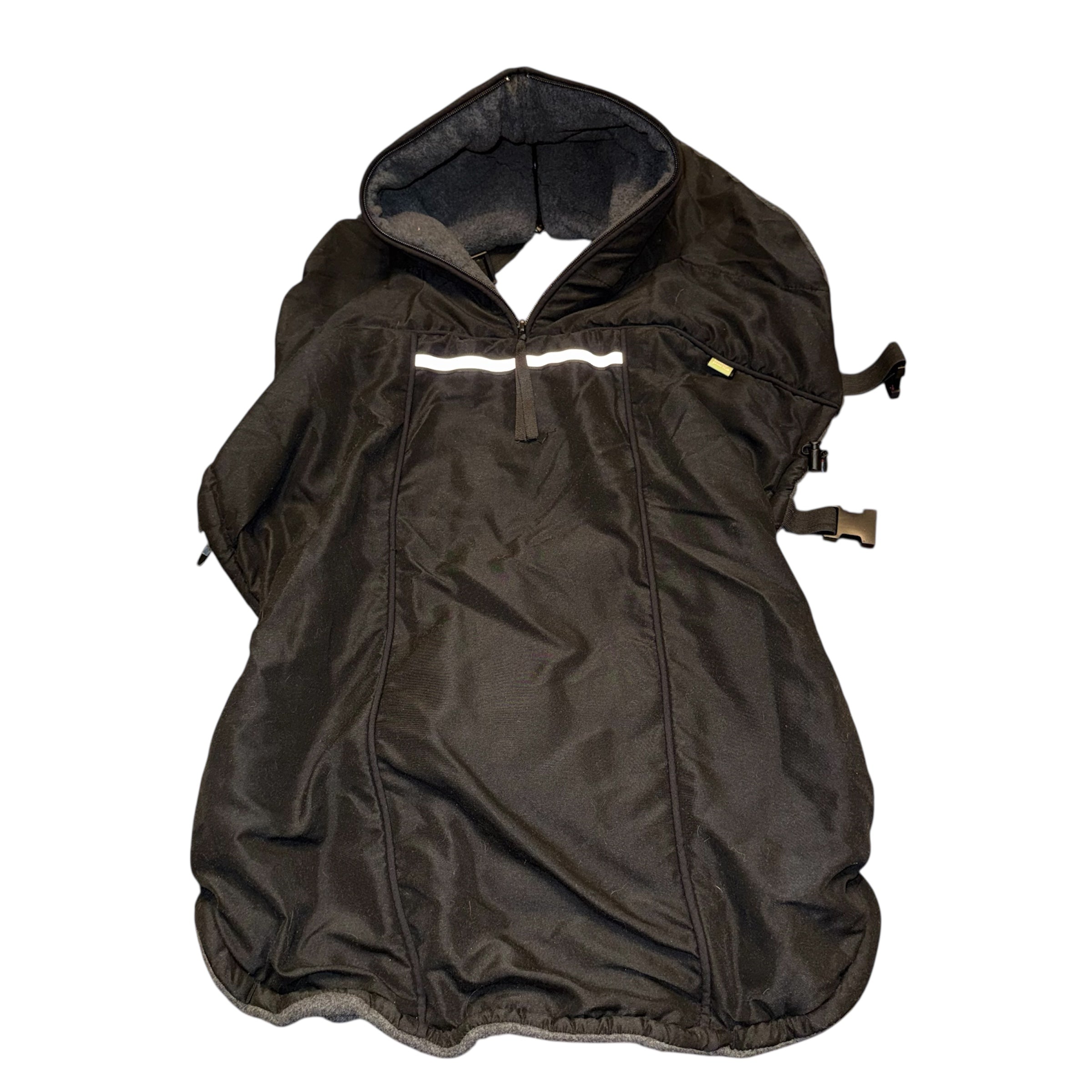 Baby Parka black carrier cover with insulation for Canadian winters