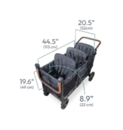 2026 Wonderfold W6 Luxe Pro 6 Seater Stroller Wagon
