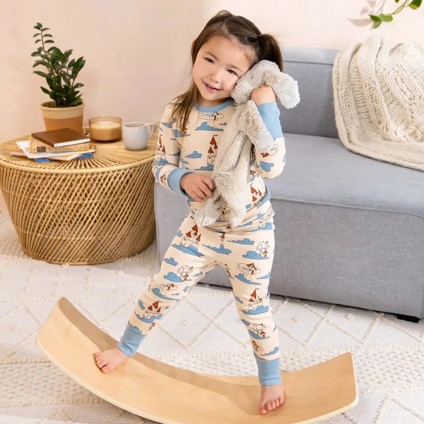 Balance Board - Natural Wood | Coco Village NEW BNWT - Ready Kids Canada