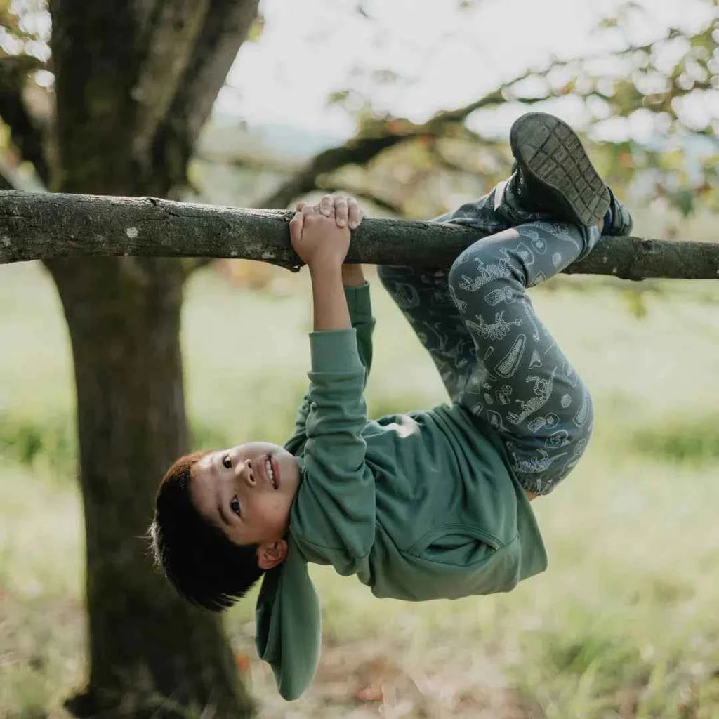 Kids' Lightweight Bamboo Hoodie with Side Seam Pockets