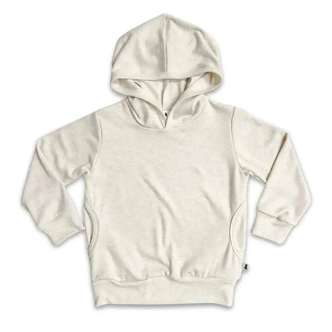 Kids' Lightweight Bamboo Hoodie with Side Seam Pockets