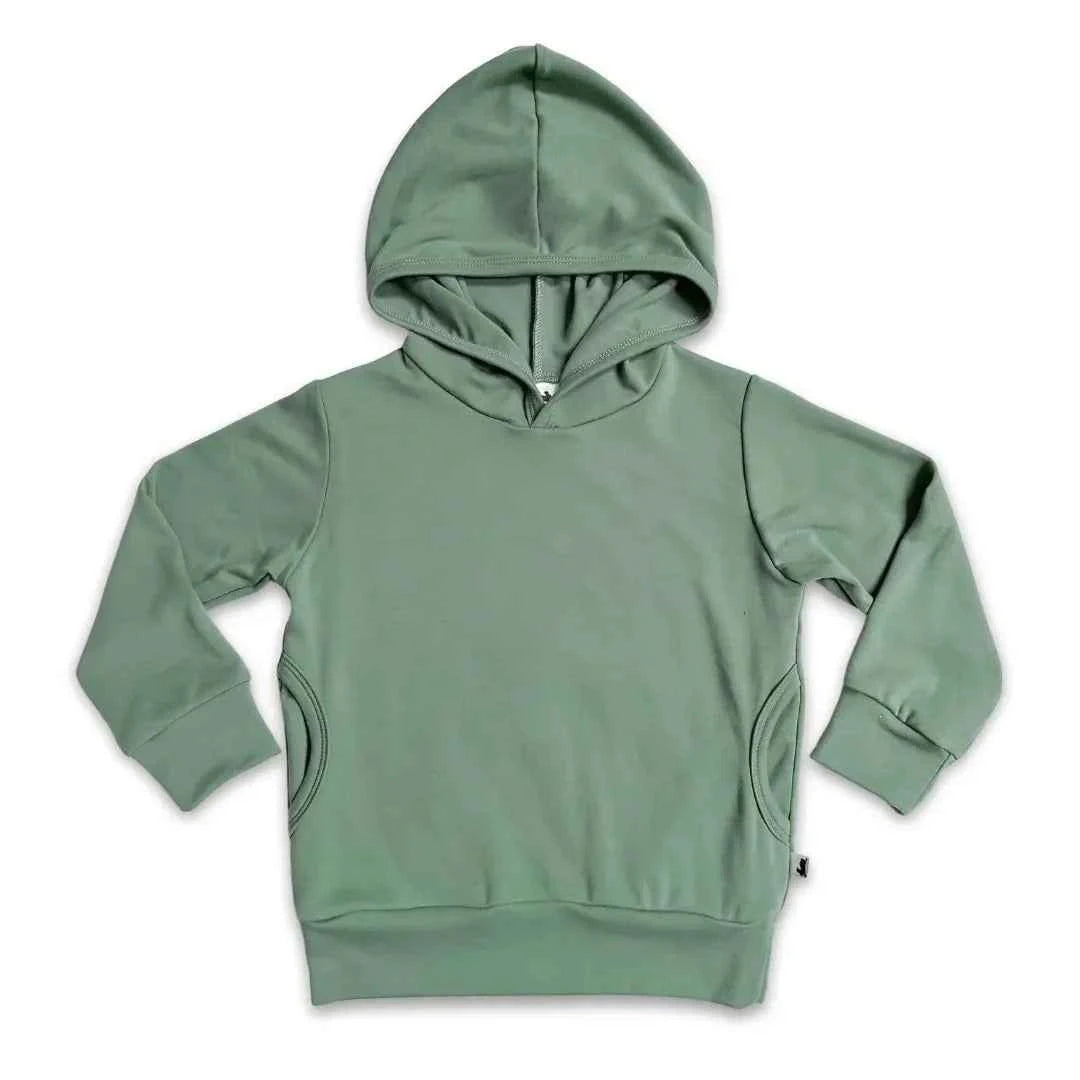 Kids' Lightweight Bamboo Hoodie with Side Seam Pockets